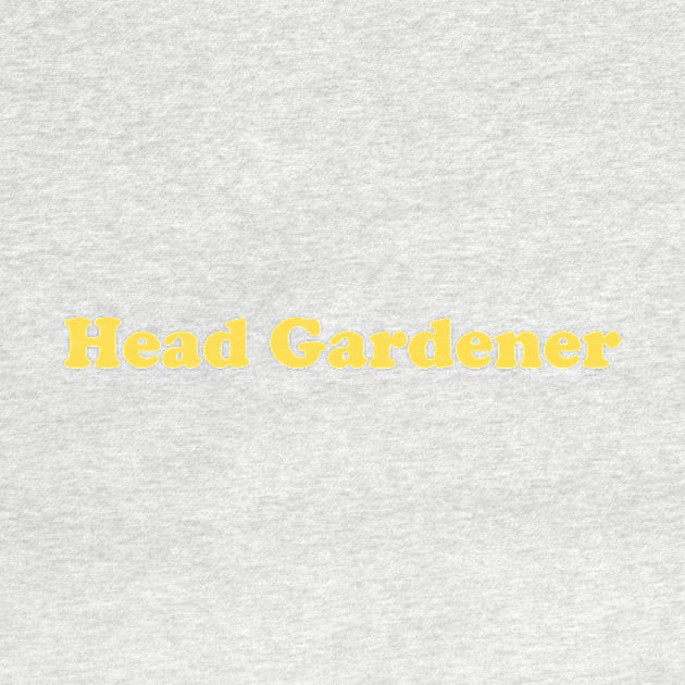 Head Gardener by katyedid